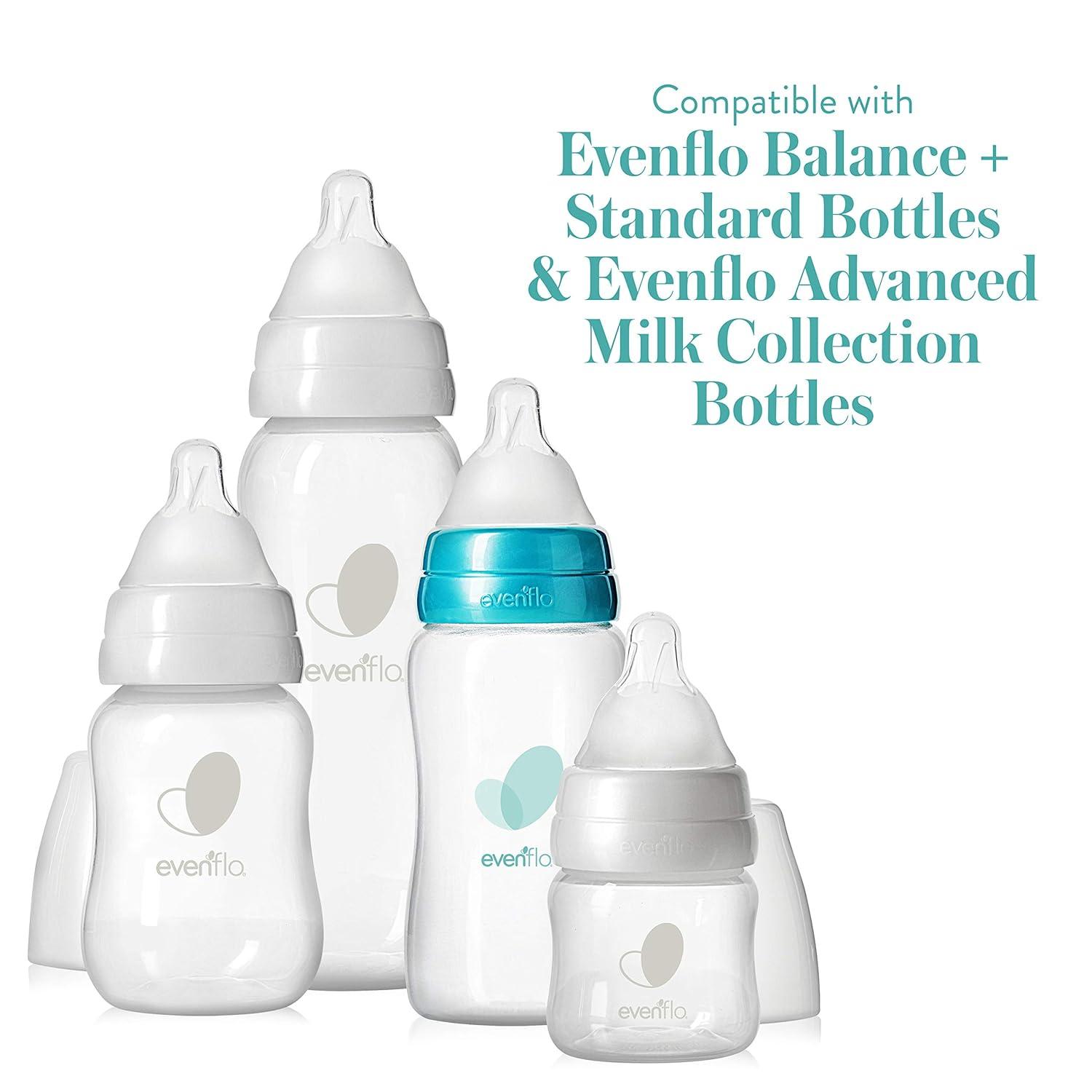 image:imageEvenflo Balance Plus Standard Neck 15 in Nipples for use ONLY with Evenflo Balance Plus Standard Neck Bottles Fast Flow for 8 Months and up 6Pack NOT Compatible with Any Other Bottles