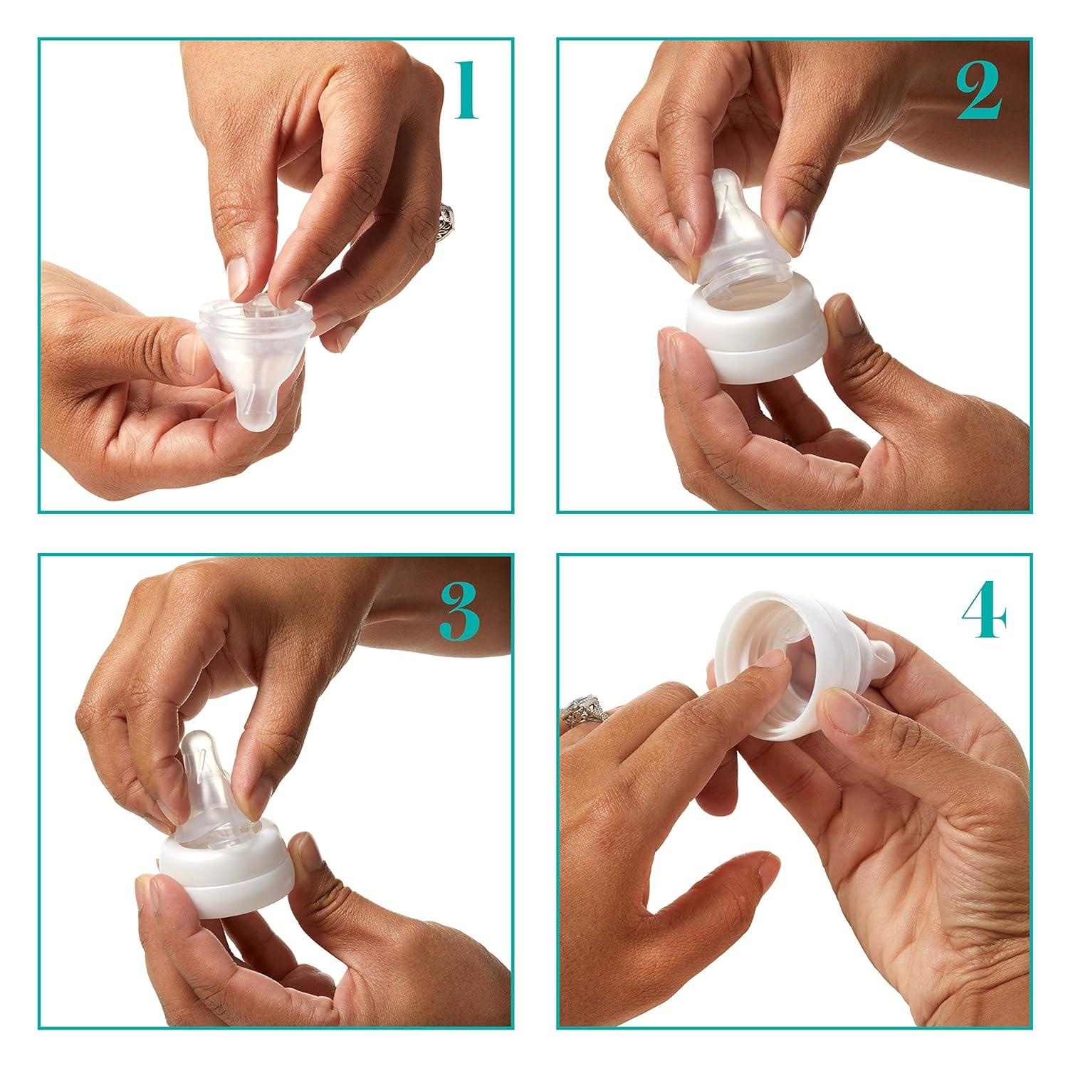 image:imageEvenflo Balance Plus Standard Neck Nipples for use with Evenflo Balance Plus Standard Neck Bottles Medium Flow for 3 Months and up 6Pack