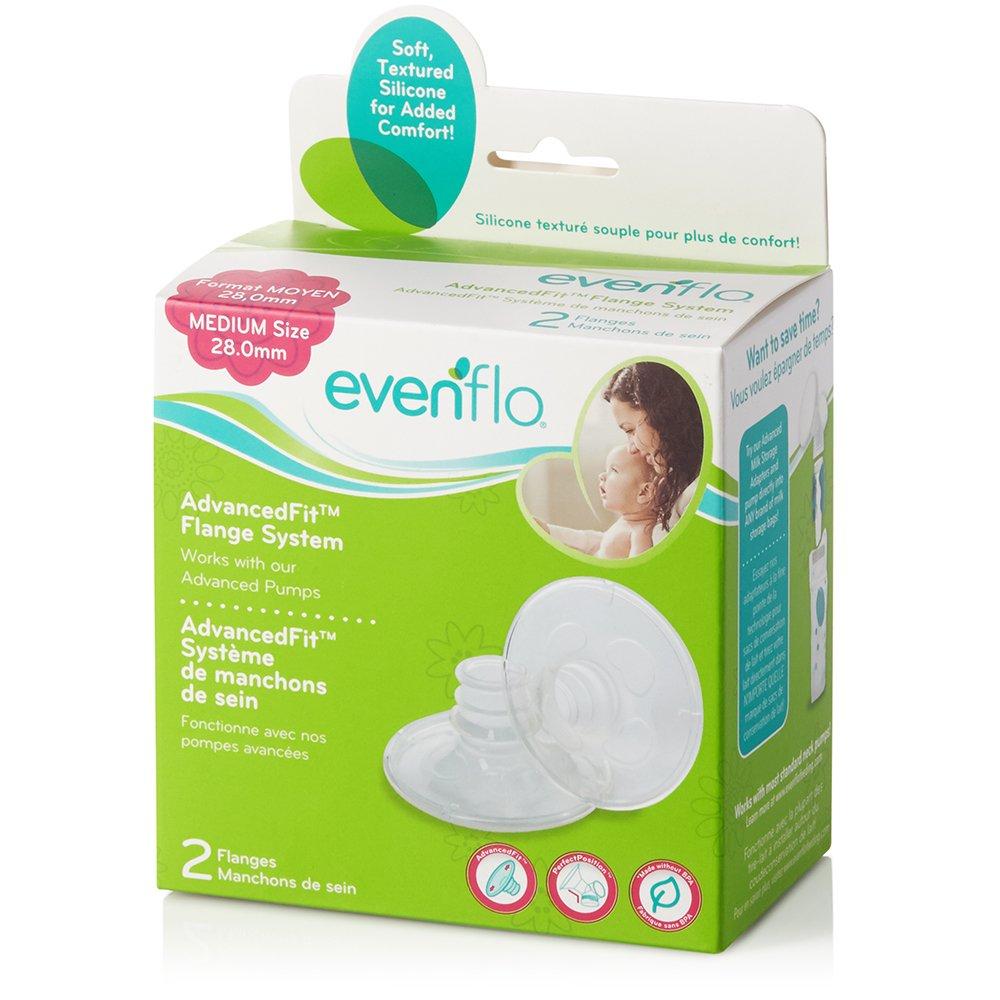 image:imageEvenflo Feeding 2 Piece AdvancedFit Flange System XLarge and XXLarge 330mm and 360mm 2 of EachMedium 2 Count