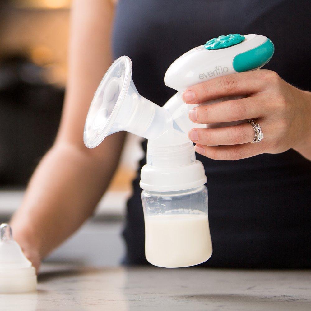 image:imageEvenflo Feeding Breast Pump Adapter to Balance Plus Wide Neck Baby Bottle Pack of 2 White 5142112