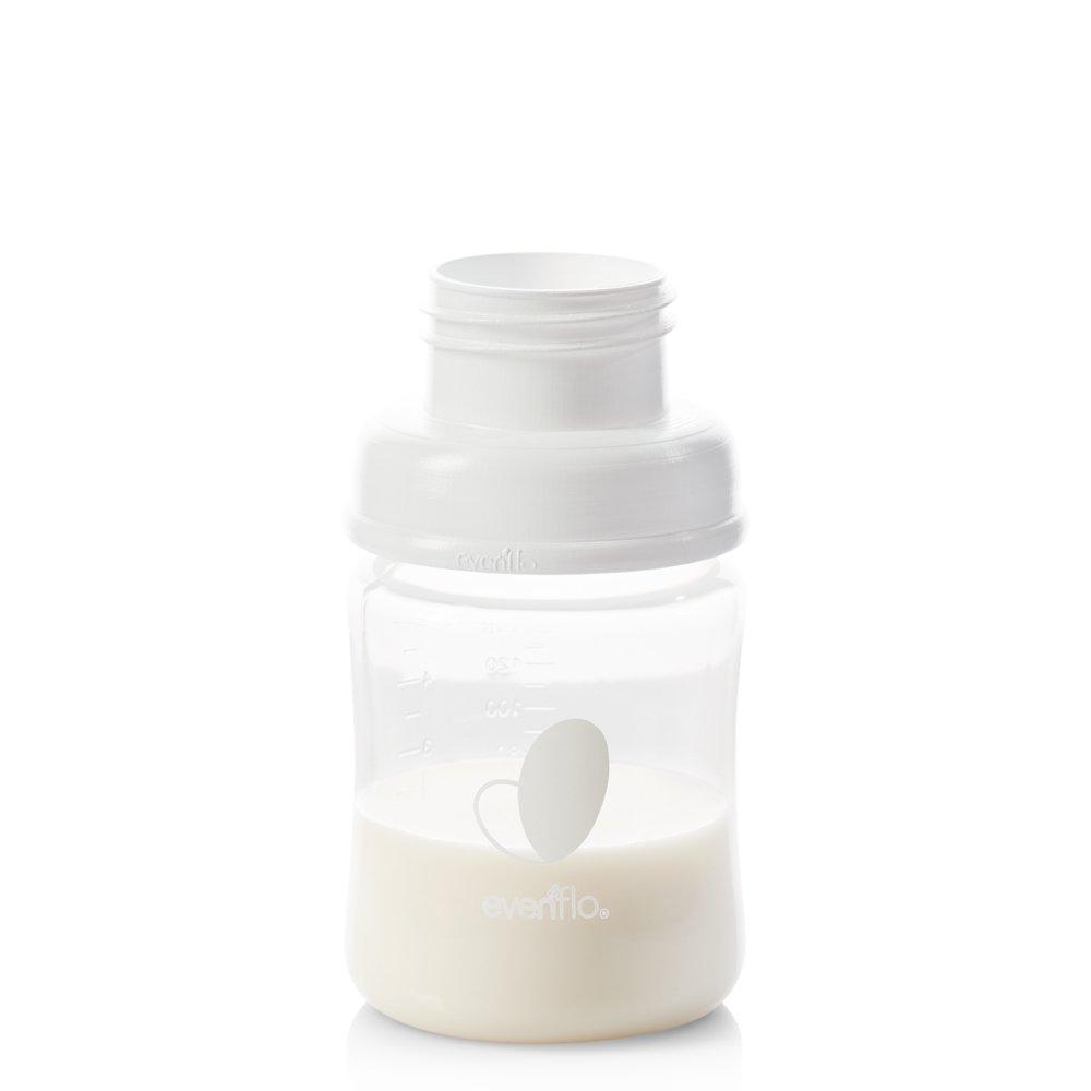 image:imageEvenflo Feeding Breast Pump Adapter to Balance Plus Wide Neck Baby Bottle Pack of 2 White 5142112