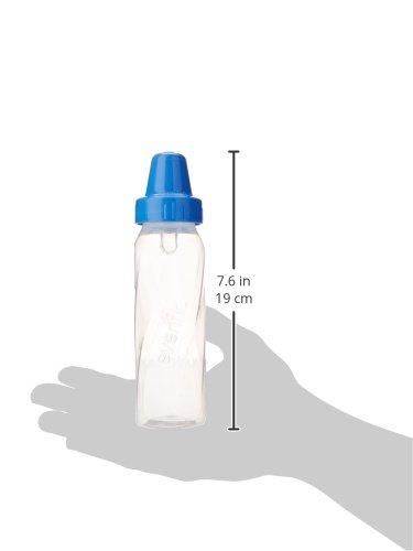 image:imageEvenflo Feeding Classic Clear Plastic Standard Neck Bottles for Baby Infant and Newborn TealGreenBlue 8 Ounce Pack of 12Teal Green Blue