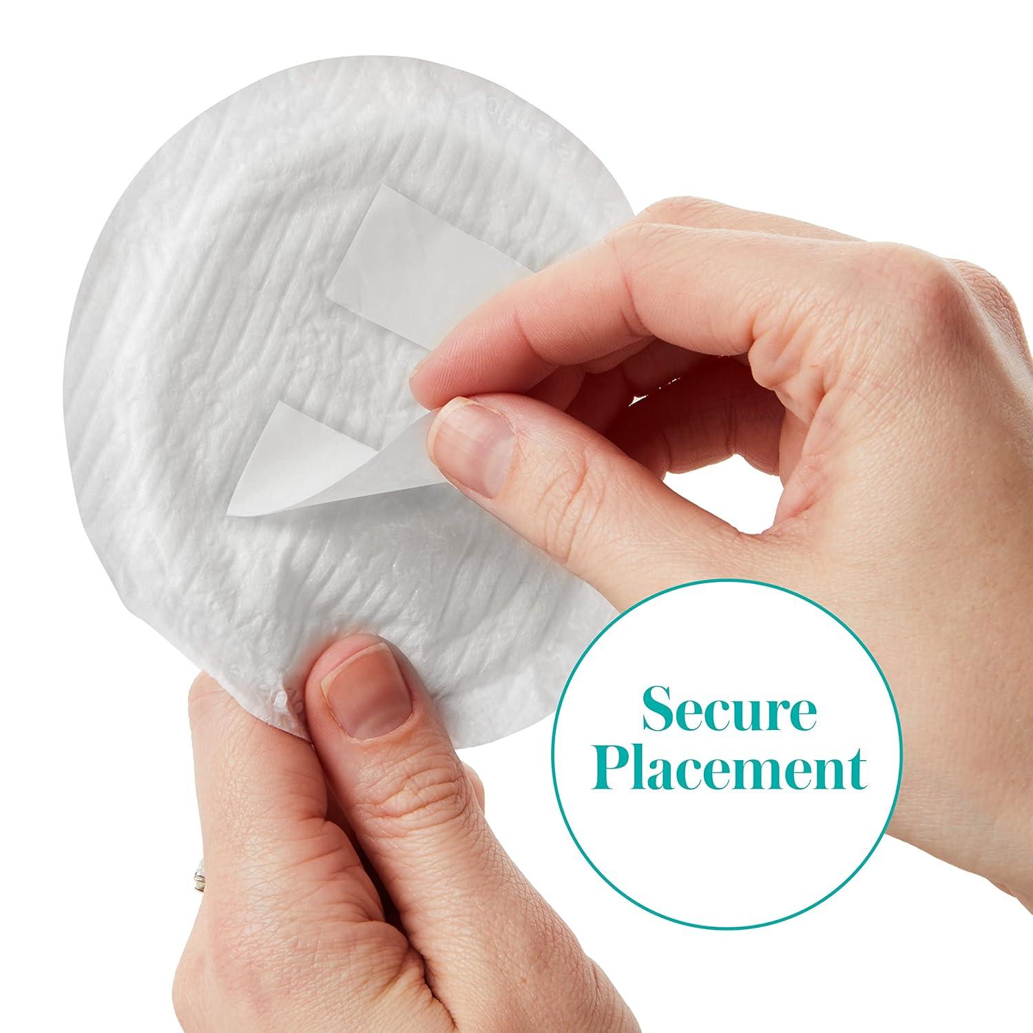 image:imageEvenflo Feeding Disposable Breast Pads for Nursing Women Breathable and High Absorbency White 60 CountWhite