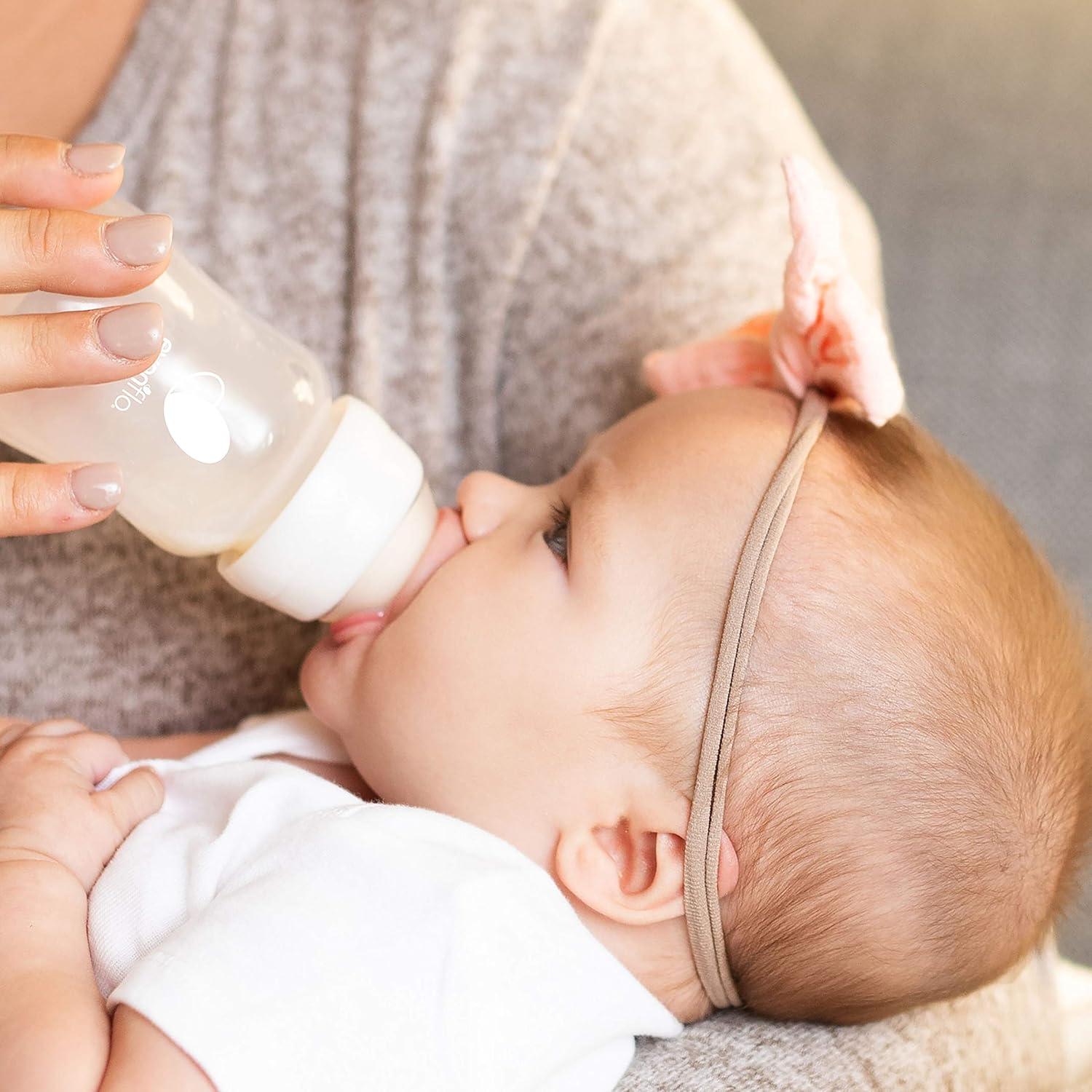 image:imageEvenflo Feeding Premium Proflo Venting Balance Plus Standard Neck Baby Newborn and Infant Bottles Developed by Pediatric Feeding Specialists 9 Ounce Pack of 6Clear