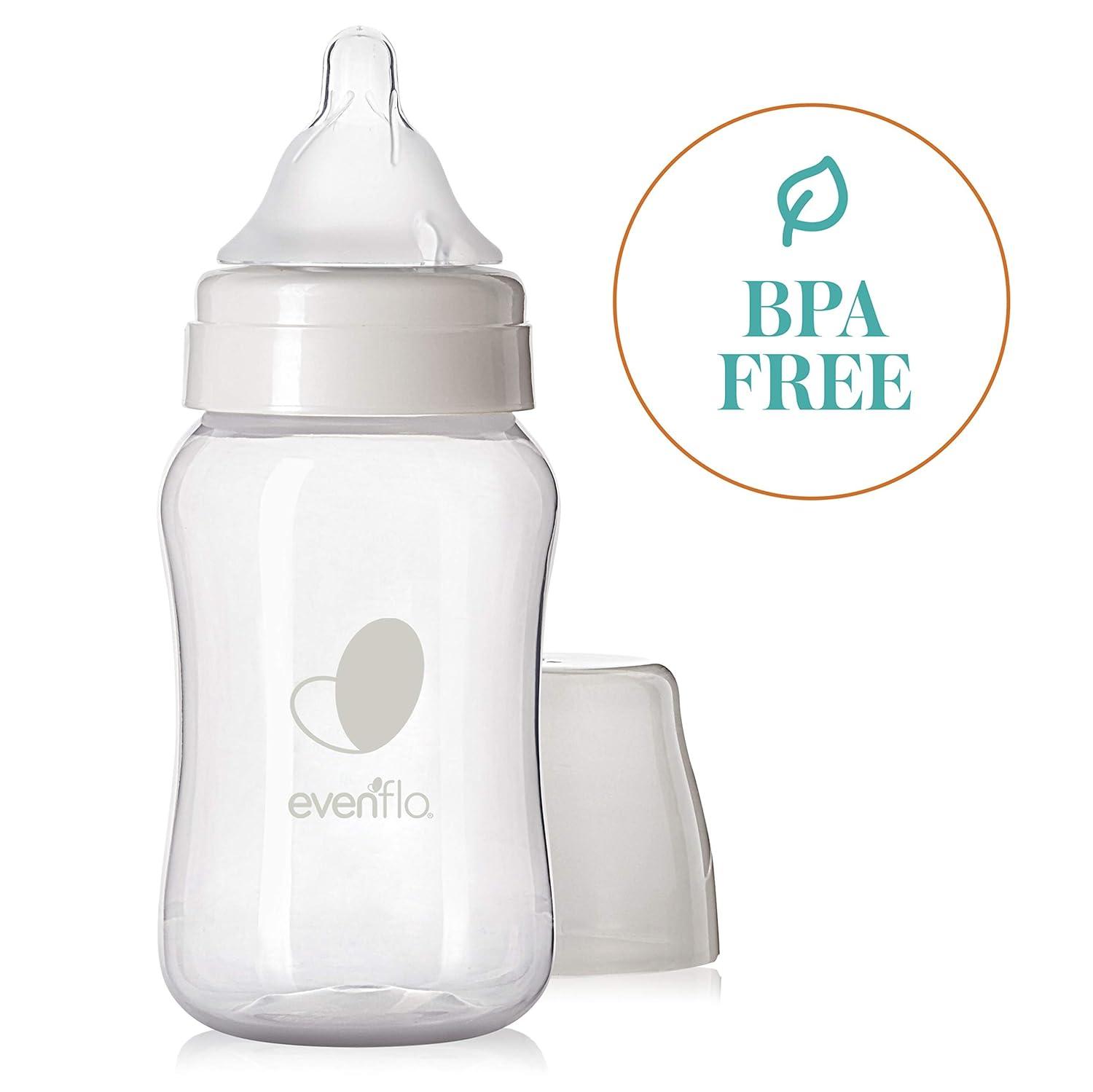 image:imageEvenflo Feeding Premium Proflo Venting Balance Plus Wide Neck Baby Newborn and Infant Bottles Helps Reduce Colic 9 Ounce Pack of 66 Count Pack of 1