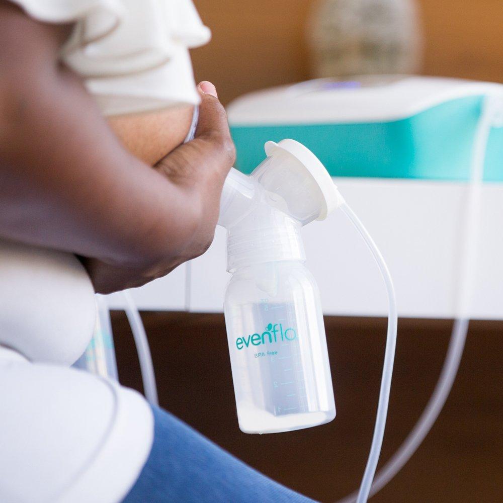 image:imageEvenflo Feeding Replacement Parts Breastfeeding Kit for Hospital Strength Advanced Double Electric Breast PumpBreastfeeding Kit