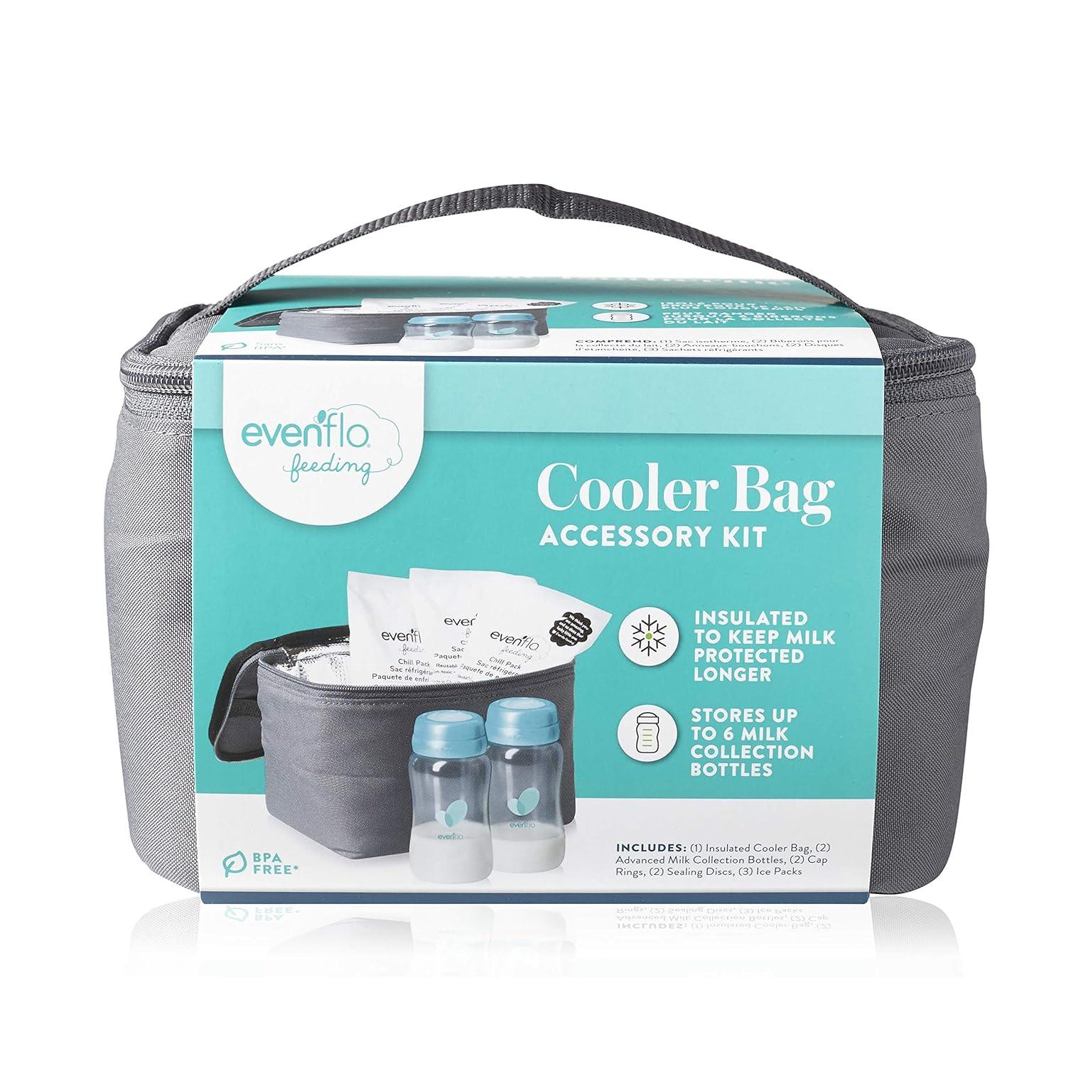 image:imageEvenflo Insulated Cooler Bag Accessory Kit Grey