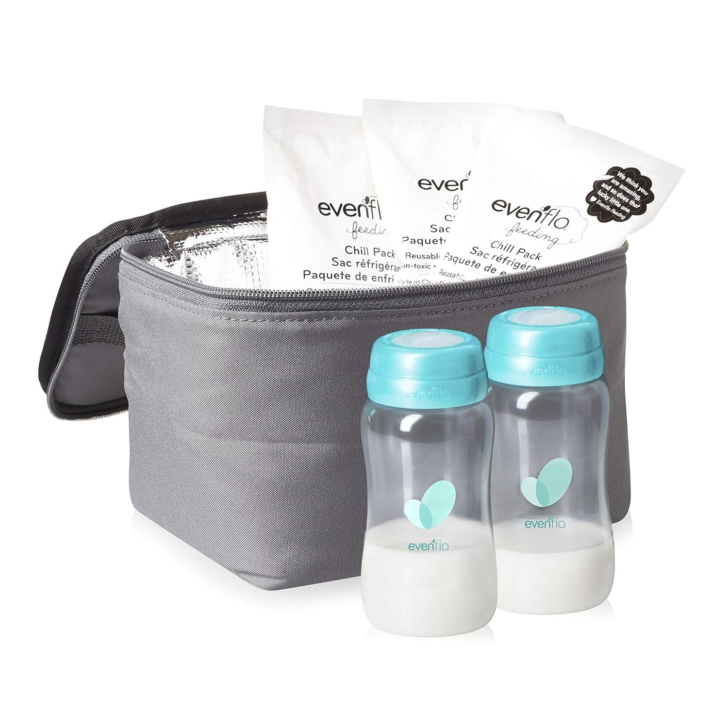 image:imageEvenflo Insulated Cooler Bag Accessory Kit Grey