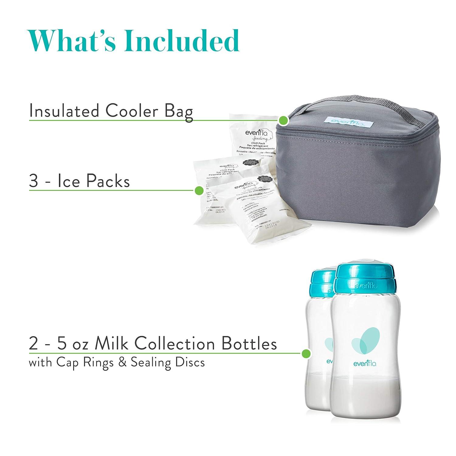 image:imageEvenflo Insulated Cooler Bag Accessory Kit Grey