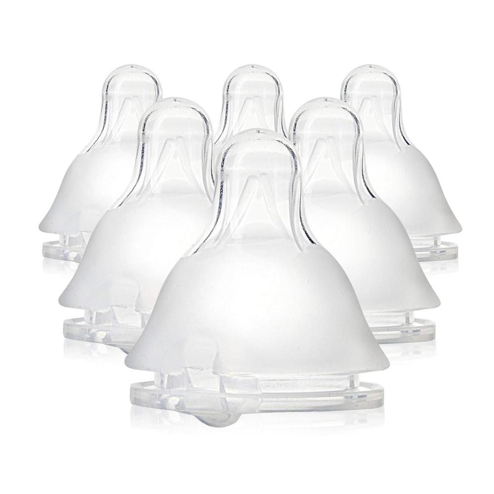 image:imageEvenflo Balance Plus Standard Neck Nipples for use with Evenflo Balance Plus Standard Neck Bottles Medium Flow for 3 Months and up 6Pack