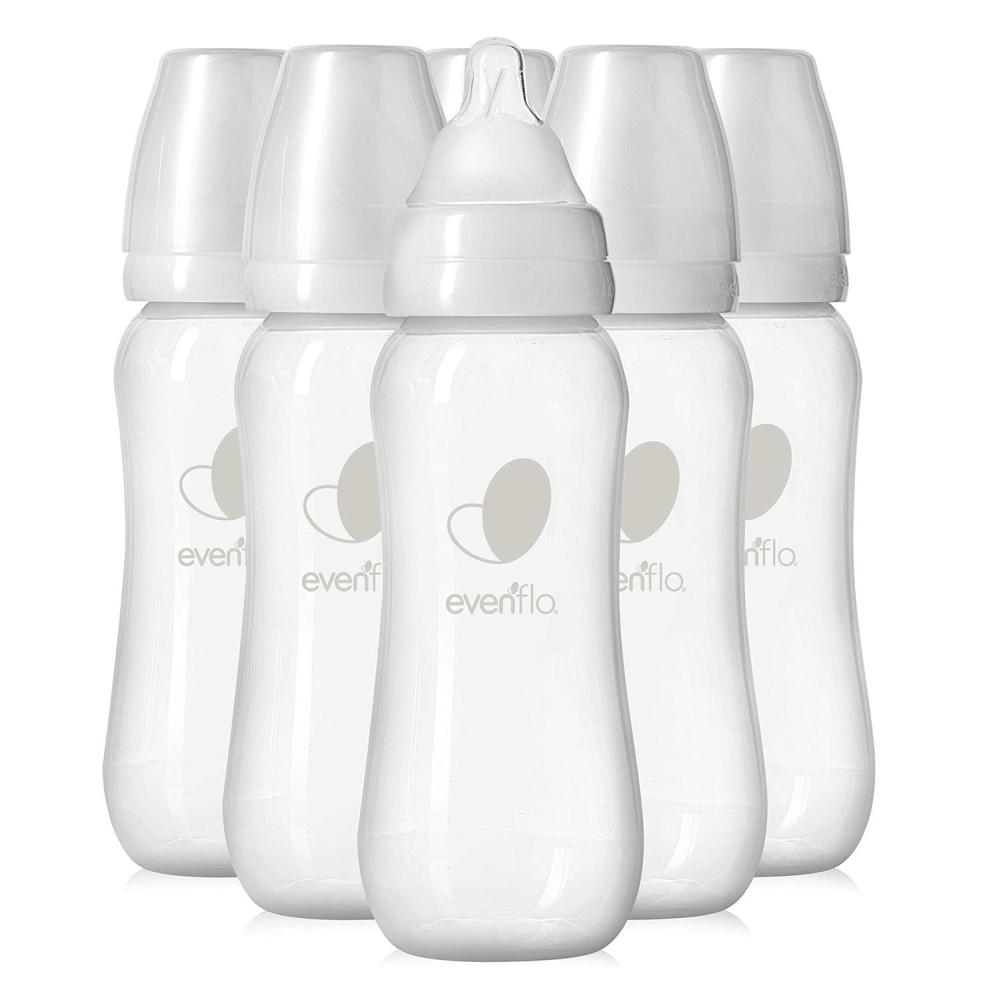 image:imageEvenflo Feeding Premium Proflo Venting Balance Plus Standard Neck Baby Newborn and Infant Bottles Developed by Pediatric Feeding Specialists 9 Ounce Pack of 6Clear