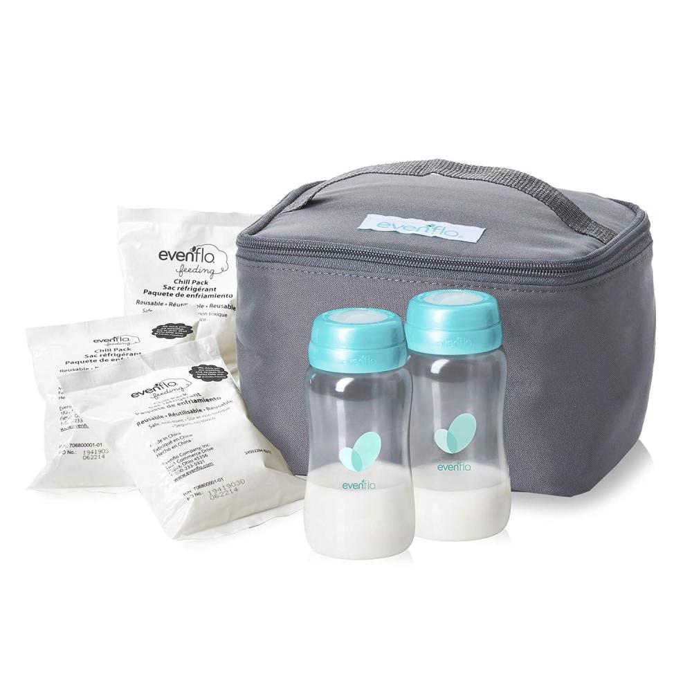 image:imageEvenflo Insulated Cooler Bag Accessory Kit Grey