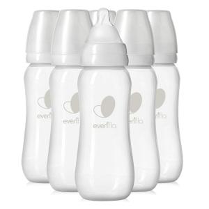 image:imageEvenflo Feeding Premium Proflo Venting Balance Plus Standard Neck Baby Newborn and Infant Bottles  Developed by Pediatric Feeding Specialists  9 Ounce Pack of 6Clear