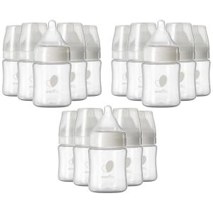 image:imageEvenflo Feeding Premium Proflo Venting Balance Plus Wide Neck Baby Newborn and Infant Bottles  Developed by Pediatric Feeding Specialists  5 Ounce Pack of 66 Count Pack of 3