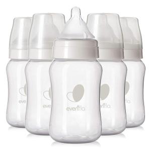 image:imageEvenflo Feeding Premium Proflo Venting Balance Plus Wide Neck Baby Newborn and Infant Bottles  Helps Reduce Colic  9 Ounce Pack of 66 Count Pack of 1